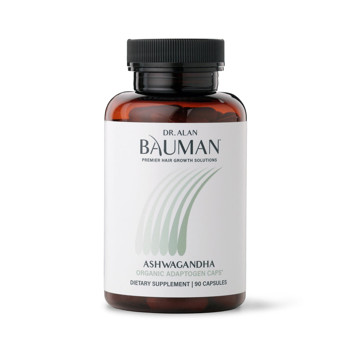 Ashwagandha Organic Adaptogen - 90 Capsules - 1-Month Supply