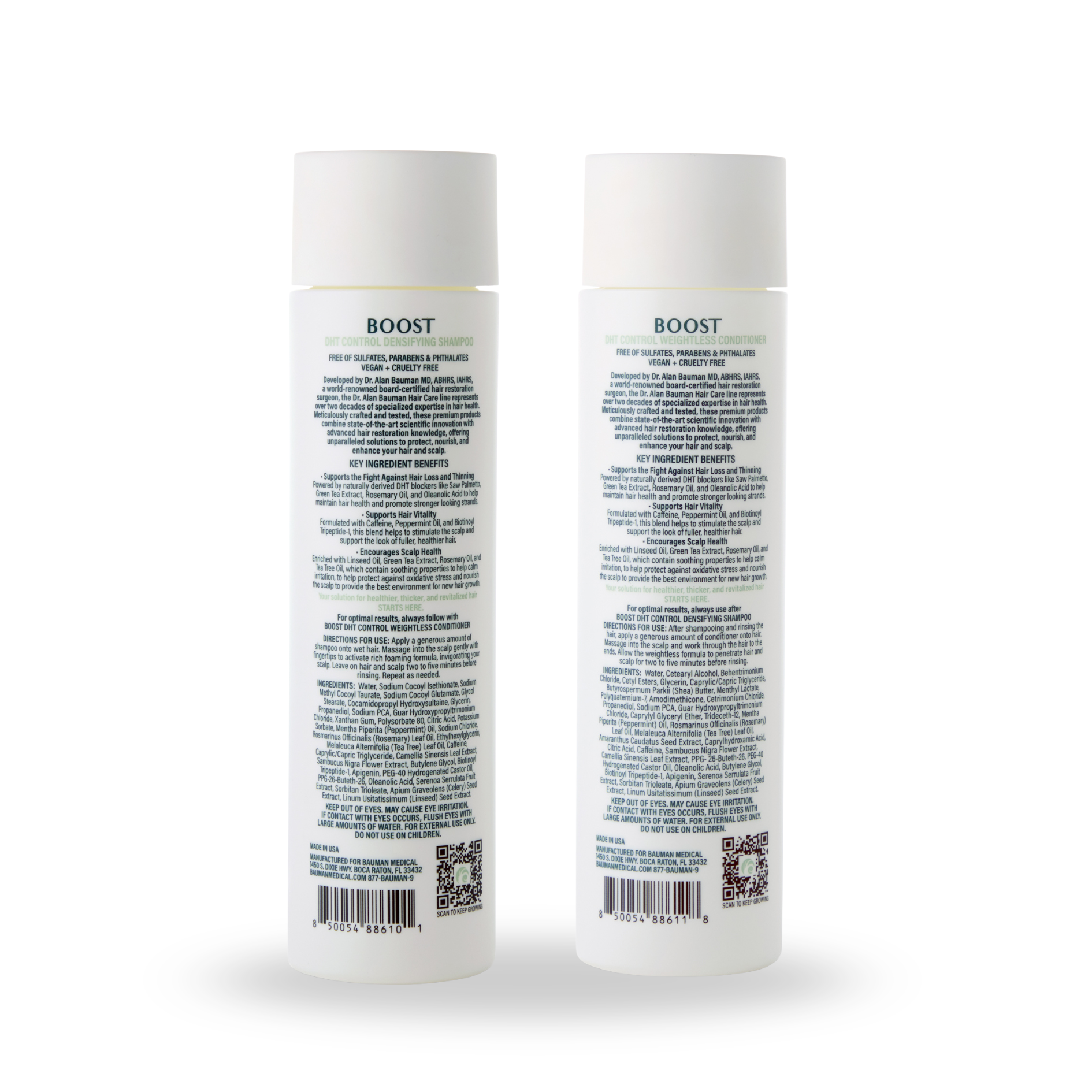 BOOST DHT-Control Shampoo & Conditioner Kit