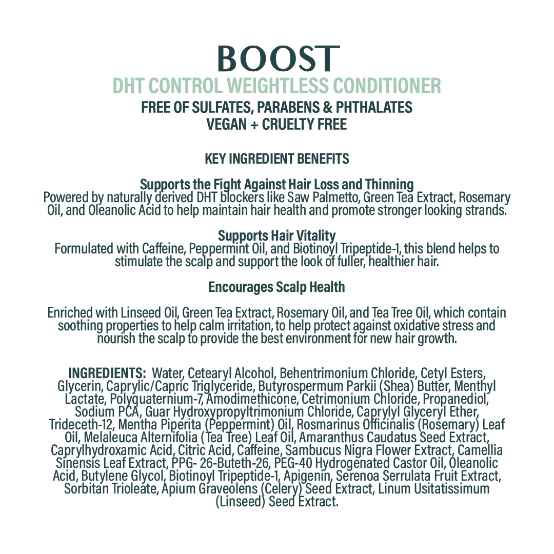 BOOST DHT-Control Shampoo & Conditioner Kit