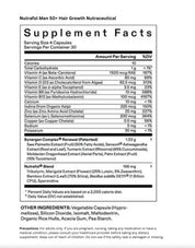 Nutrafol Men 50+ Hair Growth Nutraceutical- 120 Capsules
