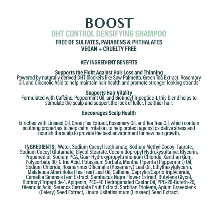 BOOST Shampoo & Conditioner Kit + FREE Super Biotin 10K