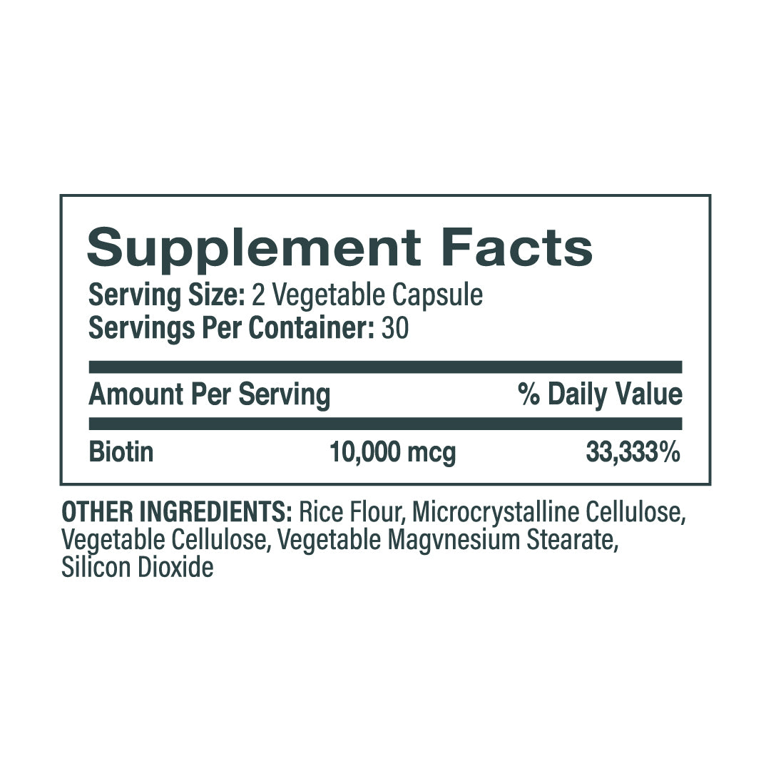Super-Biotin 10K - 30 Capsules