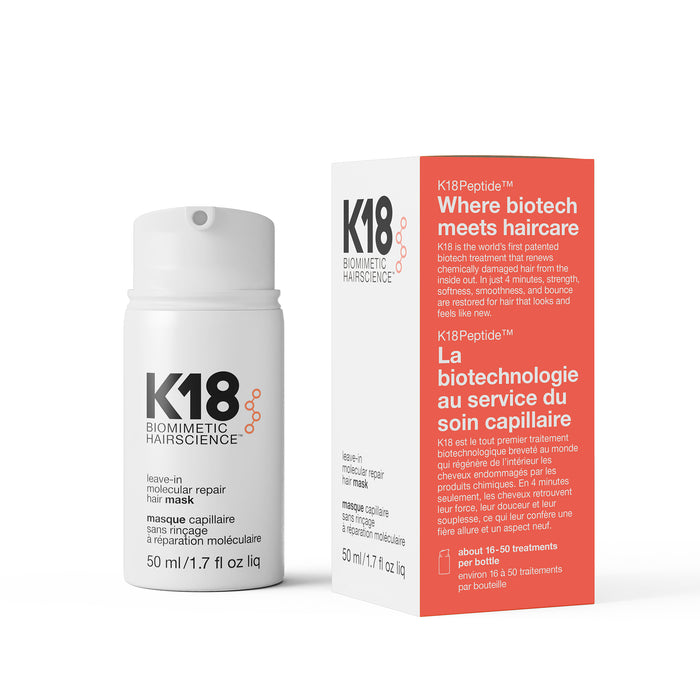 K18 PEPTIDE Hair Repair Leave-In Masque